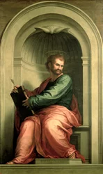 St. Markus der Evangelist (Kopie eines Gemäldes von Fra Bartolommeo)